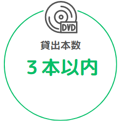 貸出本数３本以内