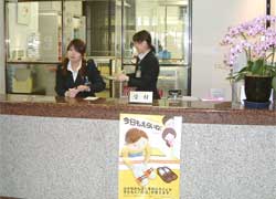 ポスター掲示のようす