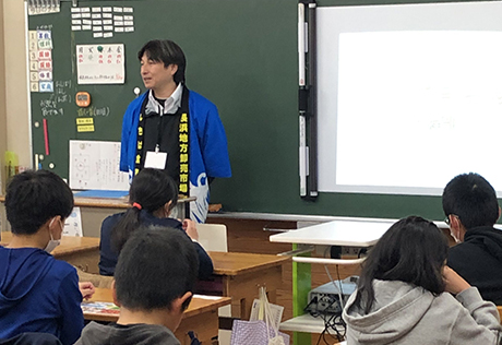 平成30年度　小学校出前授業のようす